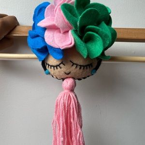 Frida Kahlo Heads/ Heart  Keychain/Tassels❤️